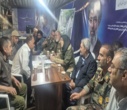 برپایی میز خدمت اداره کل منابع طبیعی و آبخیزداری استان در موکب شهدای دولت