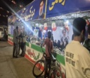 برپایی میز خدمت اداره کل منابع طبیعی و آبخیزداری استان در موکب شهدای دولت