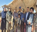 مراسم روز جهانی مقابله با بیابان‌زایی در روستای فتح‌آباد بویین‌زهرا برگزار شد.