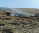 مهار سریع حریق در اراضی ملی روستای بهرامآباد توسط منابع طبیعی بخش و همیاران طبیعت