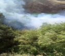 مهار آتش سوزی در جاده روستای الوندی