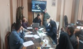 برگزاری جلسه هم‌اندیشی و پیگیری امور مرتبط میان اداره‌کل بنیاد مسکن انقلاب اسلامی و اداره‌کل منابع طبیعی و آبخیزداری استان قزوین