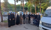 عزیمت کاروان اداره کل منابع طبیعی و آبخیزداری استان قزوین به تهران/ مصلای امام خمینی (ره)/ وداع با رهبر شهید