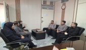 تقدیر مدیر کل منابع طبیعی و آبخیزداری استان قزوین از رئیس اداره حراست