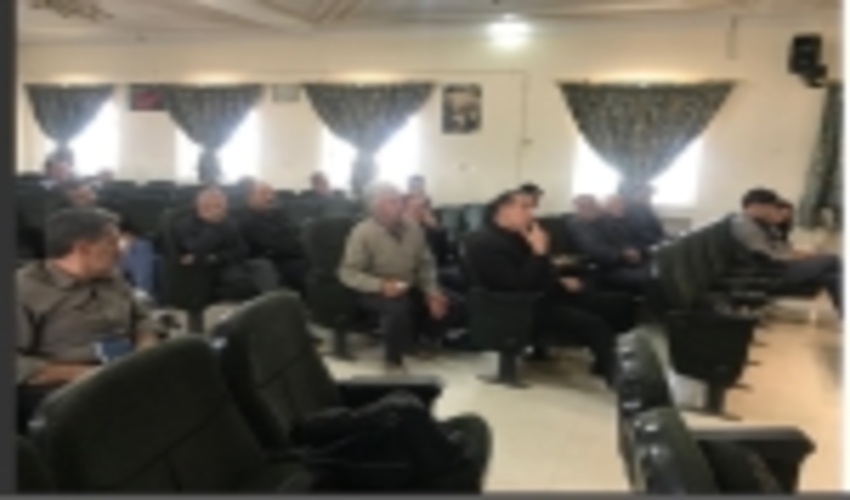 یرگزاری کارگاه هم اندیشی  کاهش زمینه های  وقوع جرم در شهرستان تاکستان