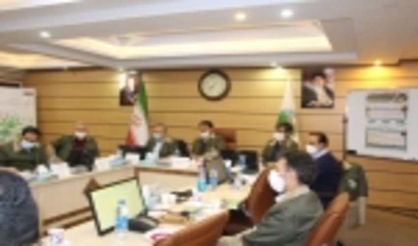 جلسه ارزیابی عملکرد اداره کل منابع طبیعی استان با حضور معاون وزیر