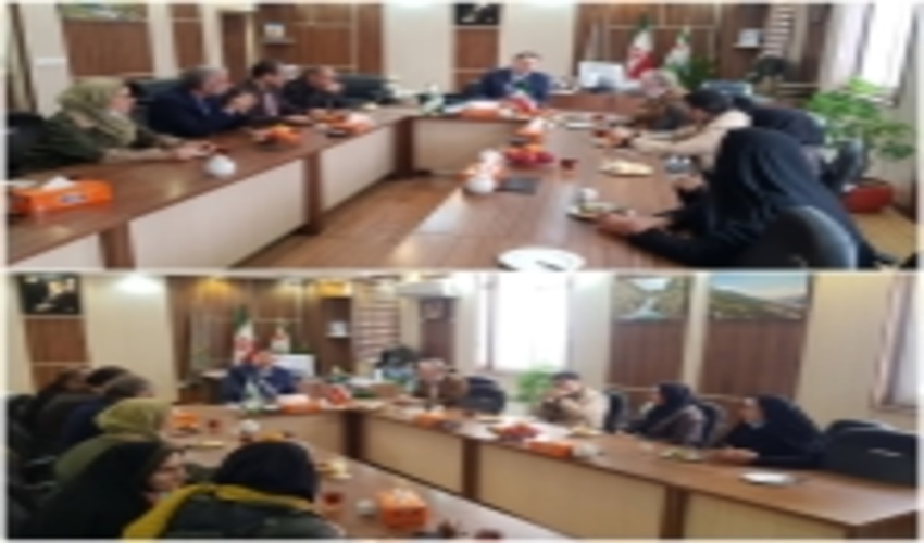 بازدیدمعاون دفتر برنامه ریزی و بودجه  سازمان جنگلها  و هیات همراه از استان قزوین