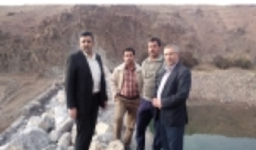 بازدید مدیر جهاد کشاورزی شهرستان البرز از پروژه های صندوق ملی توسعه 