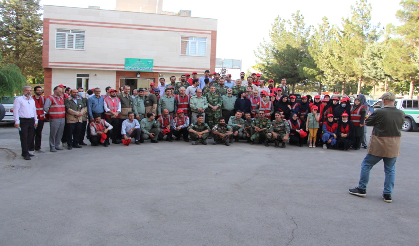 برگزاری مانور آمادگی کارکنان منابع طبیعی استان قزوین