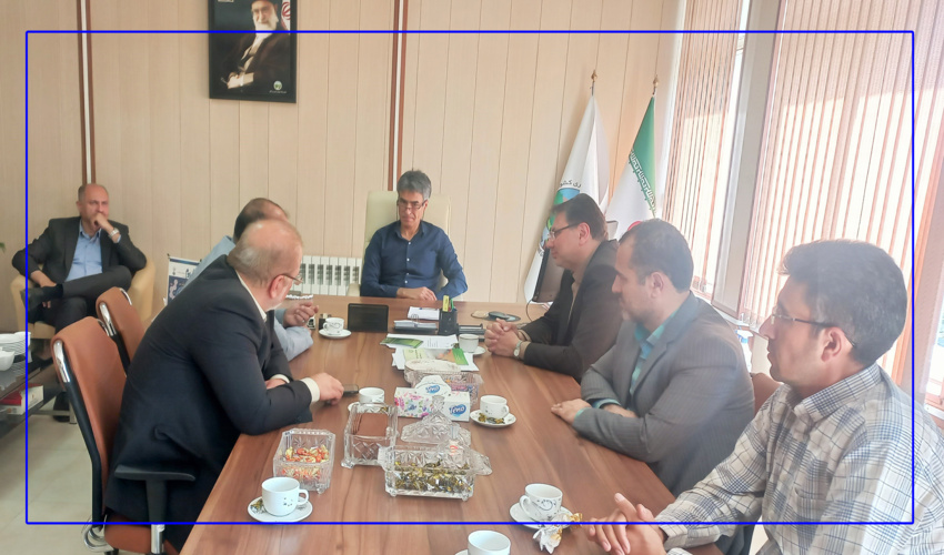 دیدار مدیر کل منابع طبیعی و آبخیزداری استان  قزوین با مدیر کل دفتر کنترل سیلاب و آبخوانداری سازمان منابع طبیعی و آبخیزداری کشور