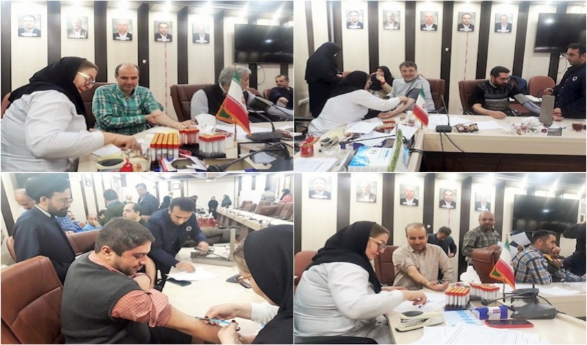 اجرای طرح پایش سلامت کارکنان در قزوین 