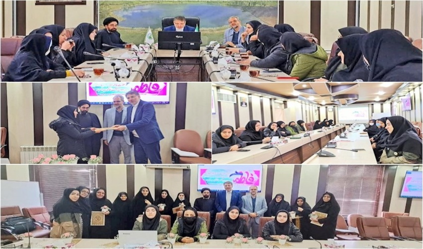 مراسم گرامیداشت میلاد حضرت فاطمه (س) و روز زن در قزوین برگزار شد