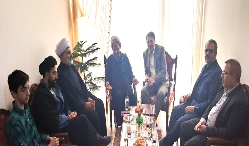 دیدار با خانواده شهید مدافع حرم حجت اله اسدی