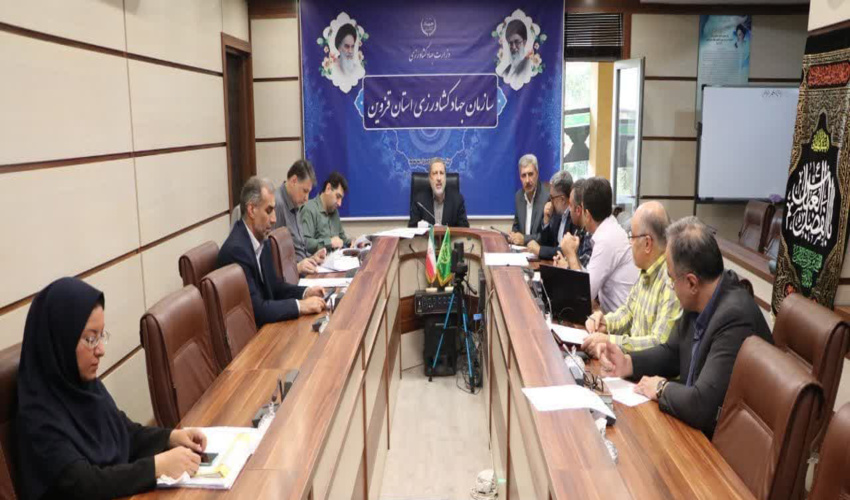 ۲۲ هزار و ۵۶۳ هکتار از اراضی استان قزوین در قالب ۶ پلاک رفع تداخل شد