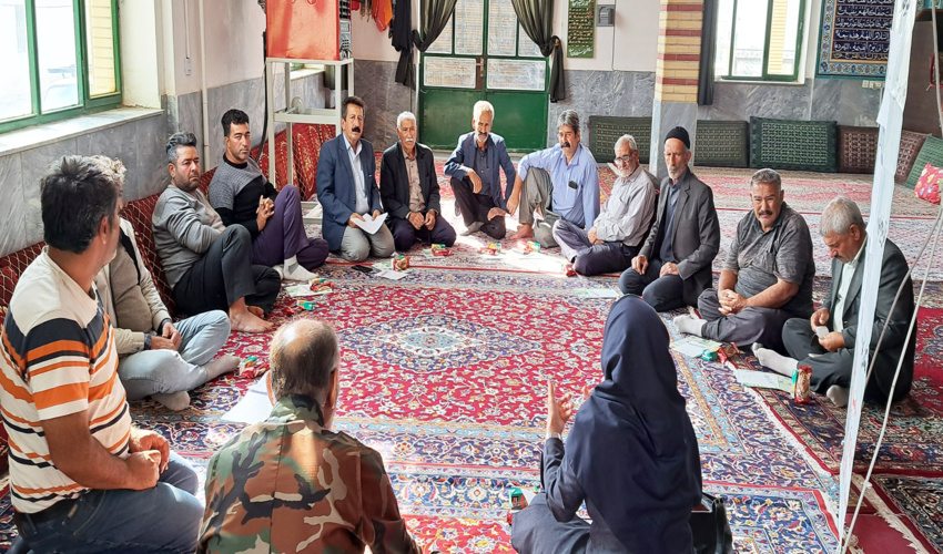 برگزاری کلاس ترویجی وآموزشی در روستای تازه آباد شهرستان آبیک