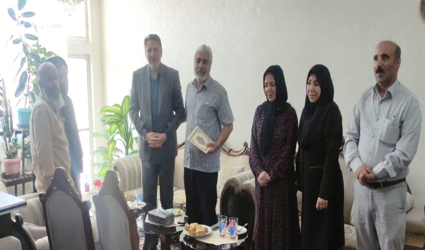 دیدار با آزادگان سرافراز در قزوین 