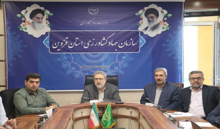 رفع تداخل ۱۰ هزار هکتار از اراضی کشاورزی استان قزوین