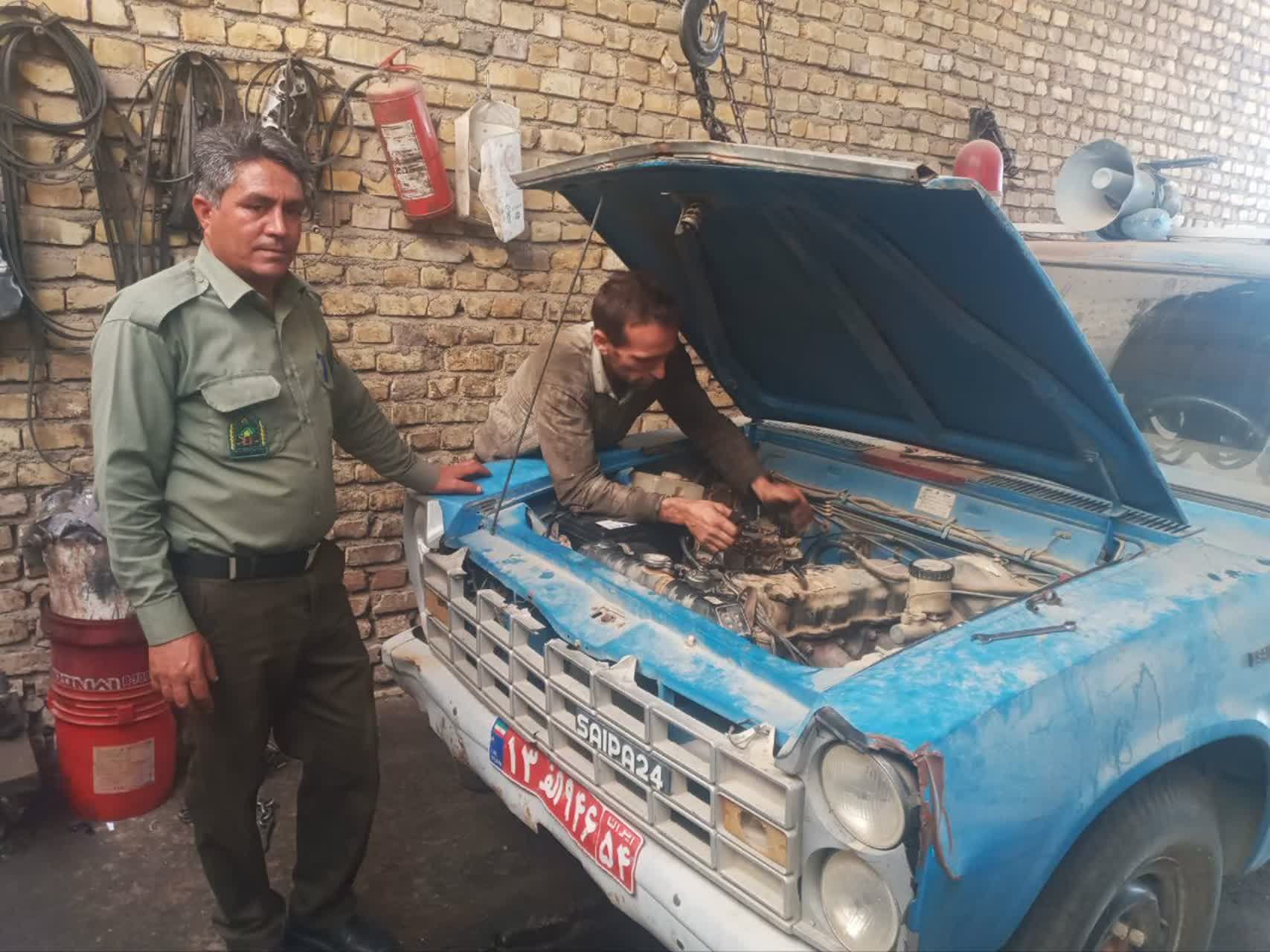 به منظور آمادگی و مقابله با اطفاء حریق در شهرستان خاتم صورت گرفت